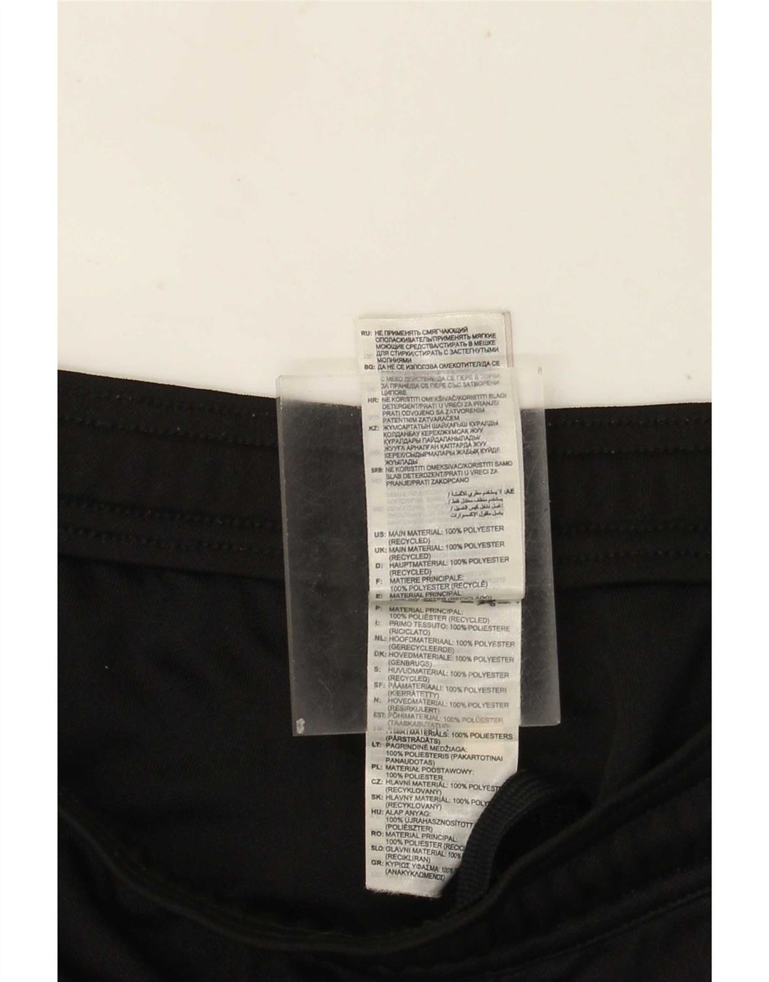 Pantaloni da tuta Adidas Aeroready da uomo UK 40/42 Medium Nero Poliestere