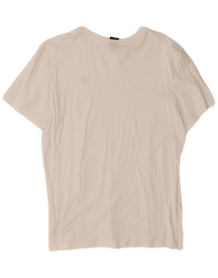 T-shirt da uomo G-Star Top in cotone bianco medio