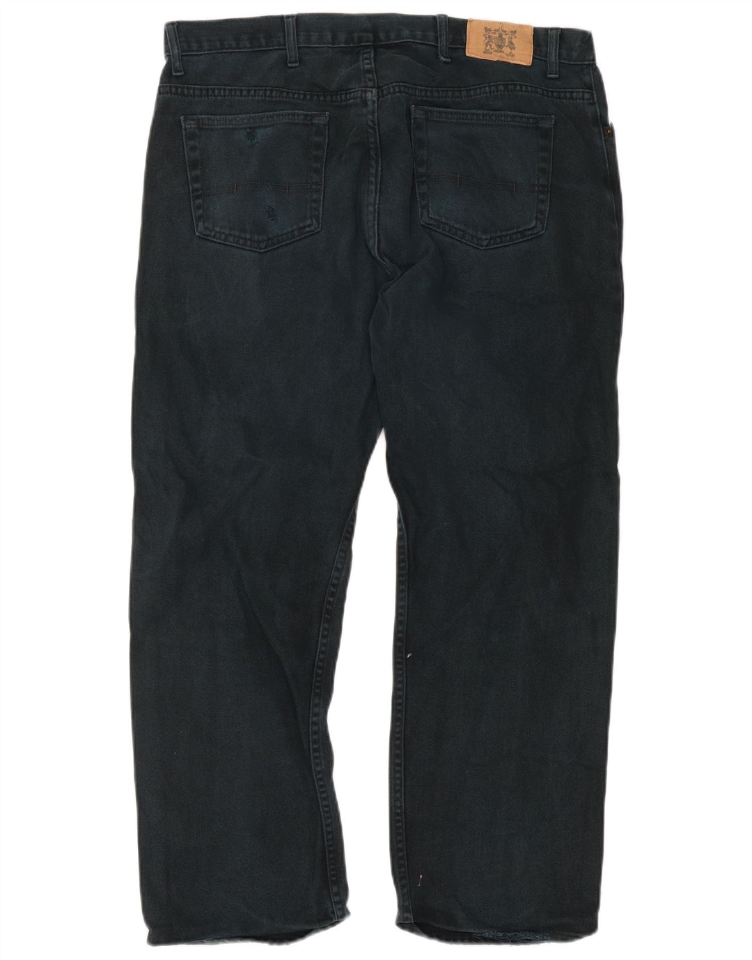 Jeans dritti da uomo Marks & Spencer W38 L29 cotone nero