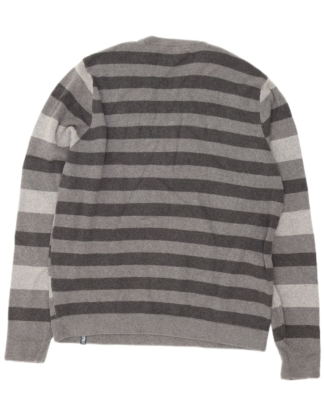 Maglione maglione girocollo da uomo Marks & Spencer blu Harbour grande grigio