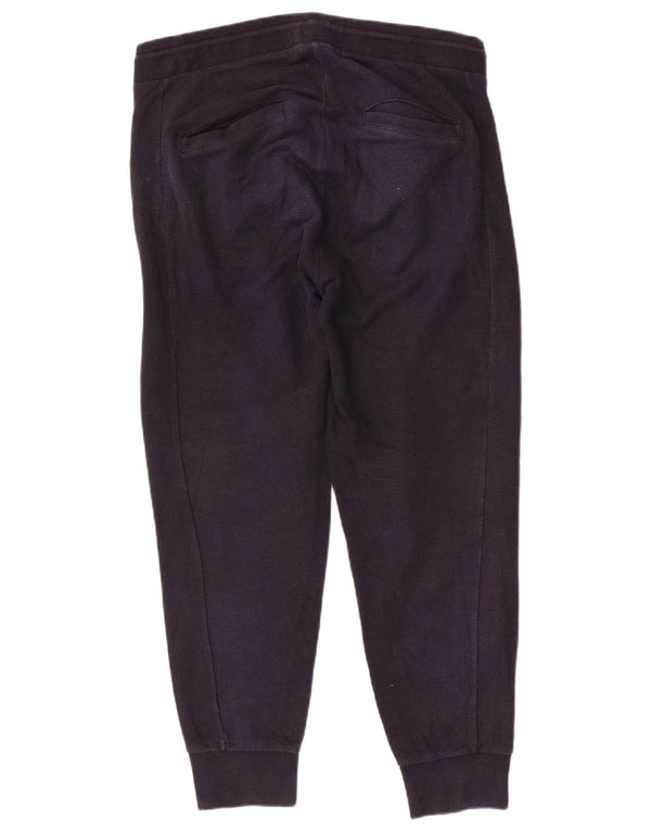 Pantaloni da tuta da uomo Zara Joggers grandi in cotone blu navy