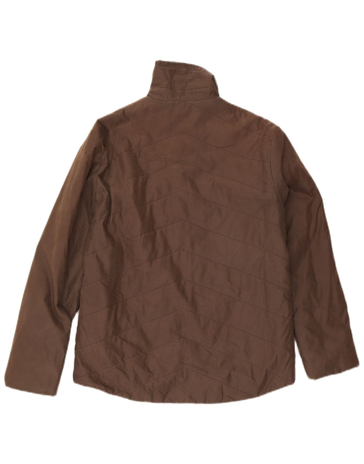Giacca imbottita da donna Fila UK 10 Small Marrone Poliestere