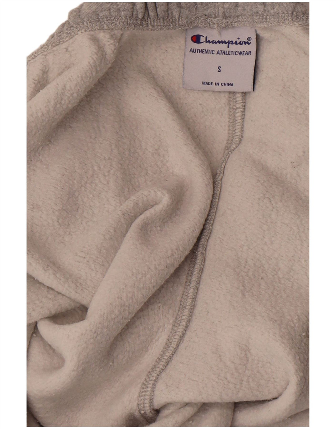 Pantaloni da tuta da uomo Champion Joggers piccoli in cotone grigio