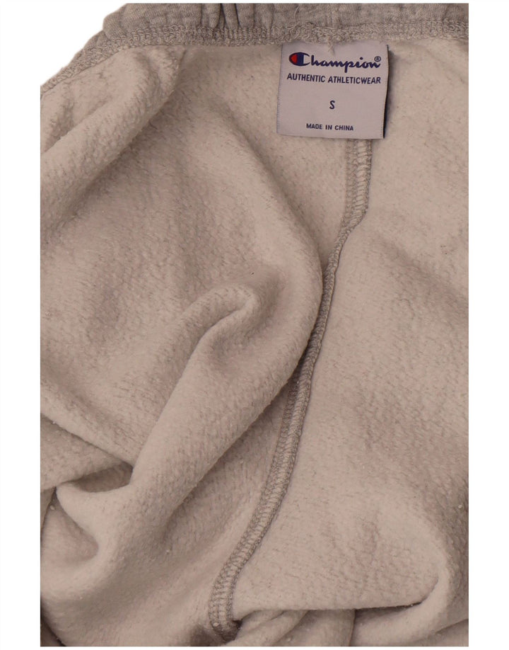 Pantaloni da tuta da uomo Champion Joggers piccoli in cotone grigio