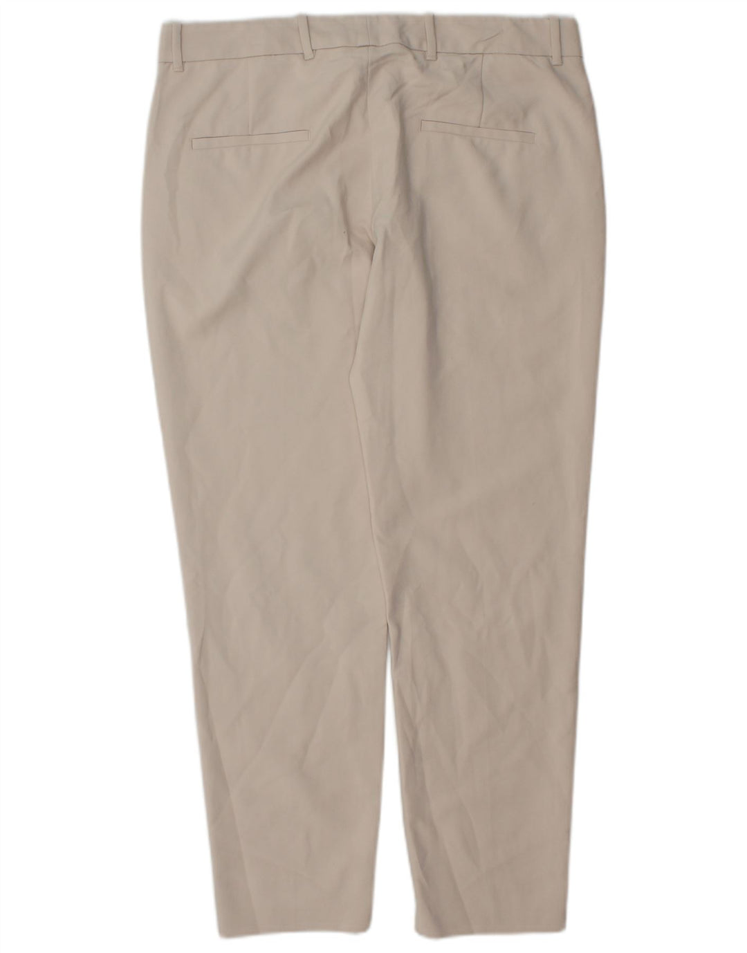 Pantaloni chino slim da donna Zara grandi W30 L28 bianco sporco