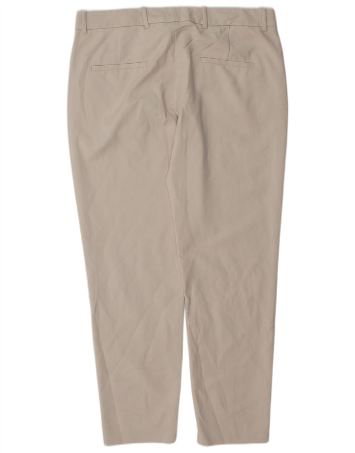 Pantaloni chino slim da donna Zara grandi W30 L28 bianco sporco