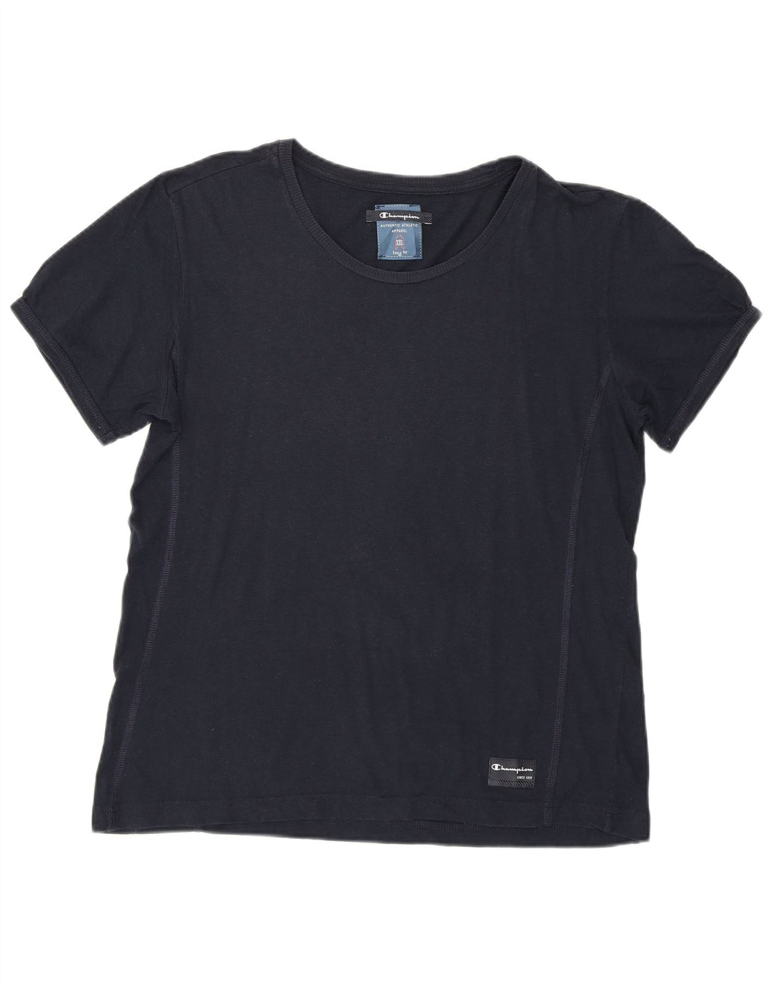 Maglietta da donna CHAMPION Top UK 20 2XL Blu navy
