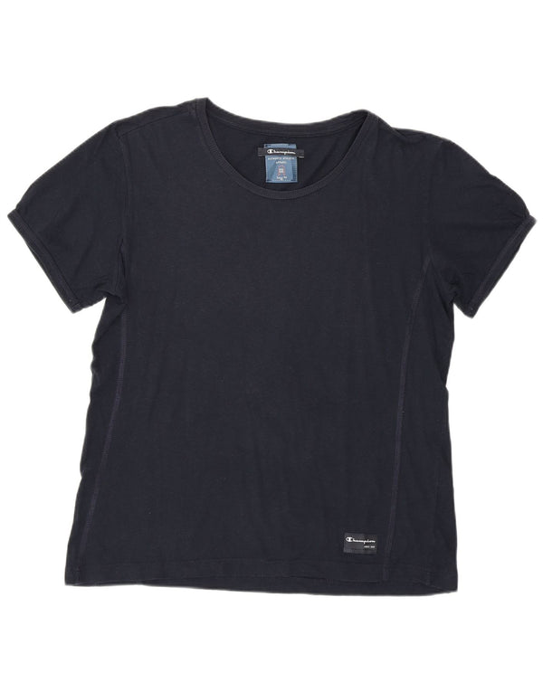 Maglietta da donna CHAMPION Top UK 20 2XL Blu navy