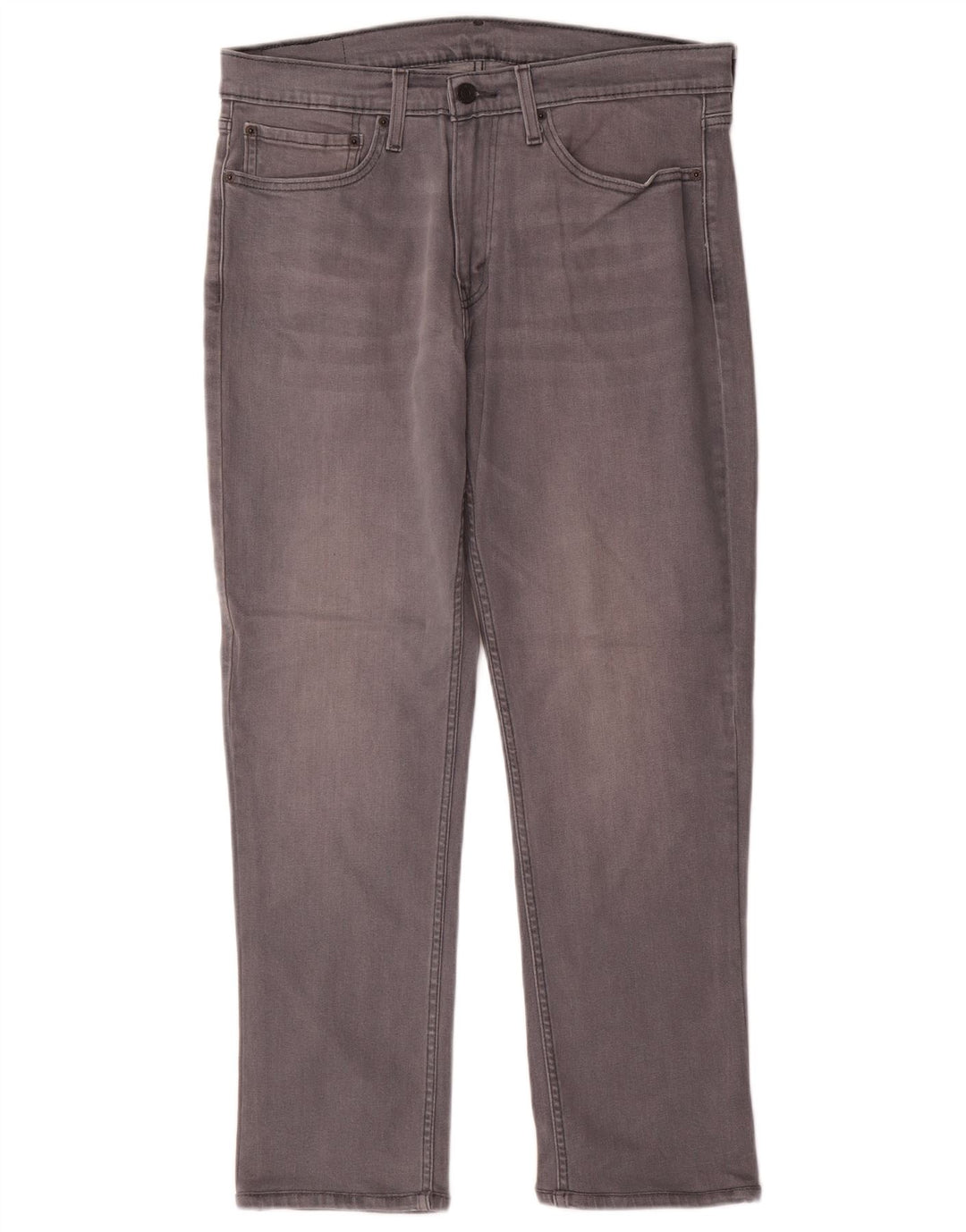 Jeans slim da uomo Levi's W34 L30 cotone grigio