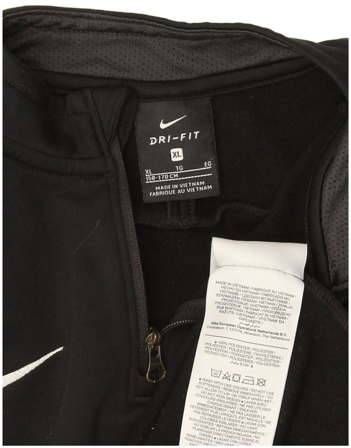 Top della tuta pullover Nike da ragazzo Tottenham Hotspur 13-14 anni XL Nera