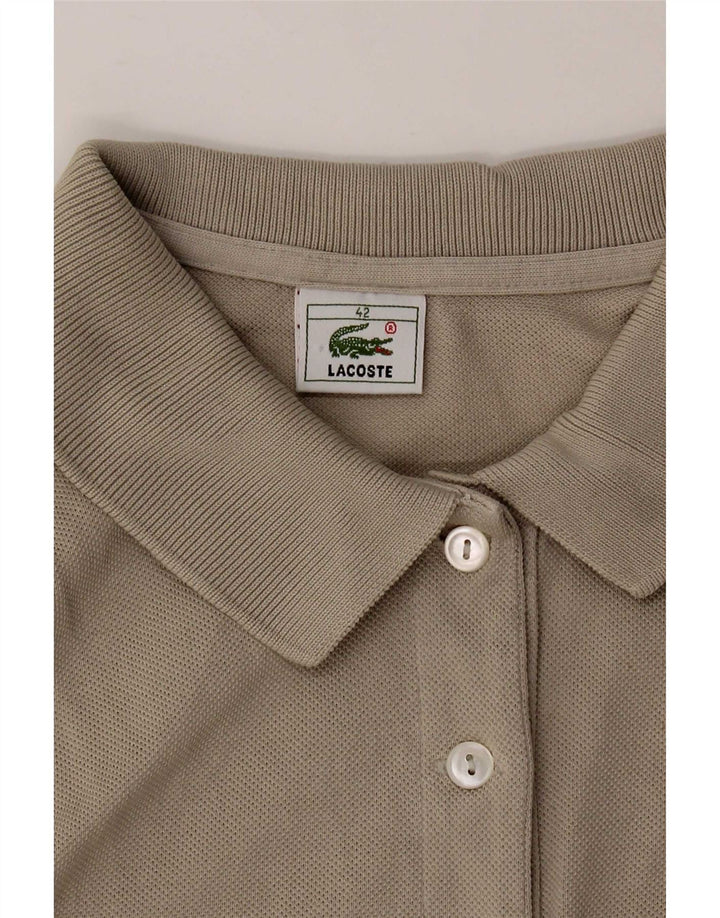 Polo senza maniche da donna Lacoste EU 42 Large Grigia