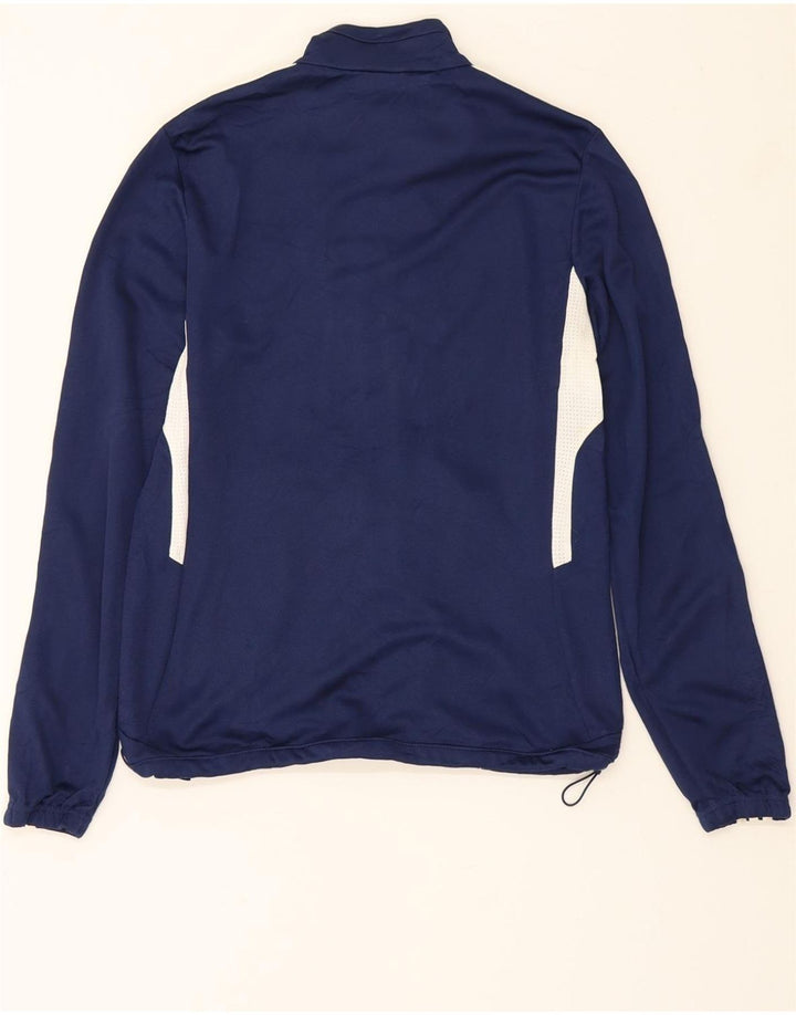 ADIDAS Mens Tracksuit Top Jacket Small Navy Blue Polyester Vintage Adidas and Second-Hand Adidas from Messina Hembry 