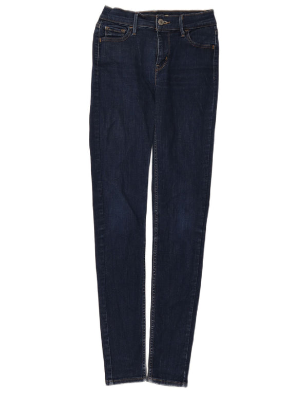 Jeans skinny da donna Levi's W26 L32 cotone blu navy
