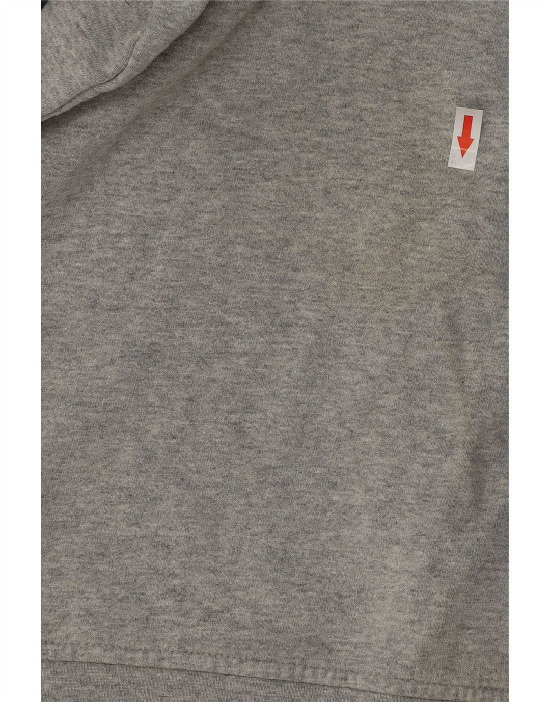 Maglione con cappuccio e zip da uomo ADIDAS in cotone color block grigio medio