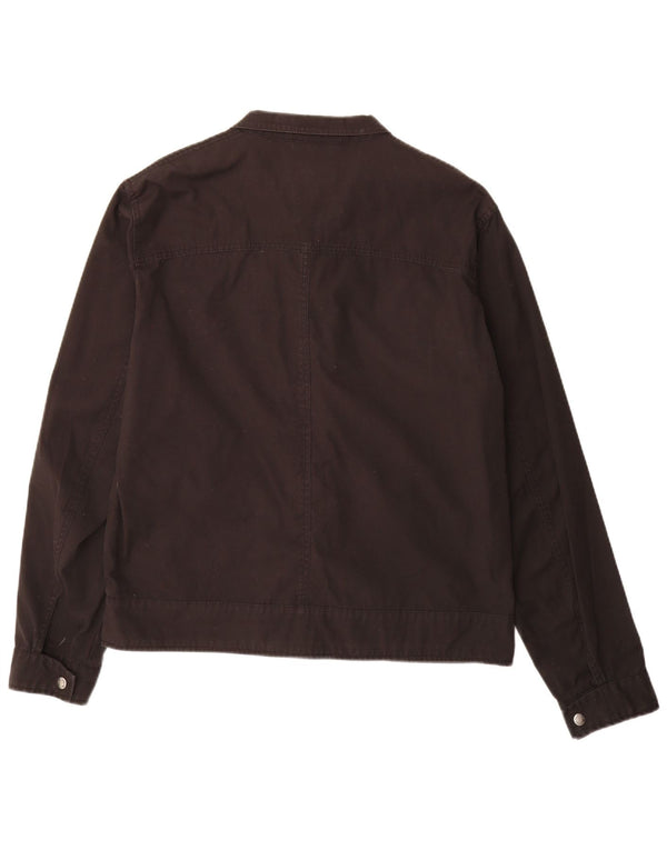 Giacca utility da uomo Mustang UK 40 grande cotone marrone