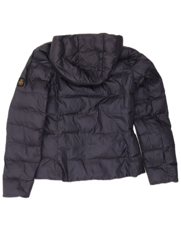 Giacca imbottita con cappuccio da donna Refrigiwear IT 40 Small Blu Navy