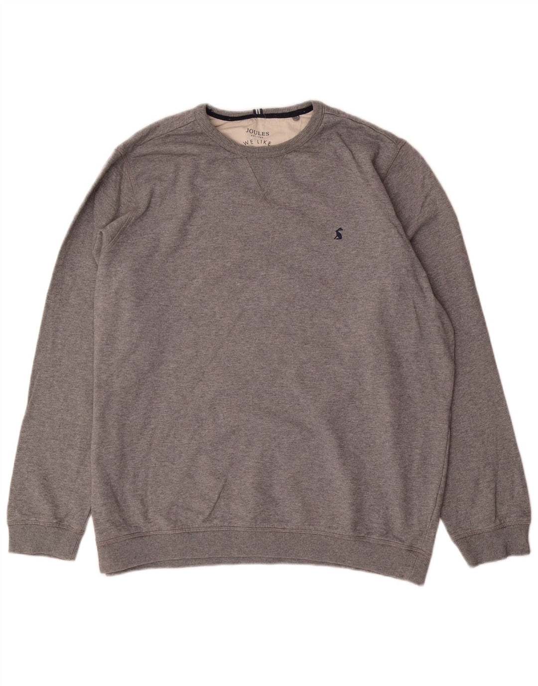 Felpa da uomo Joules Maglione XL Cotone chiazzato grigio