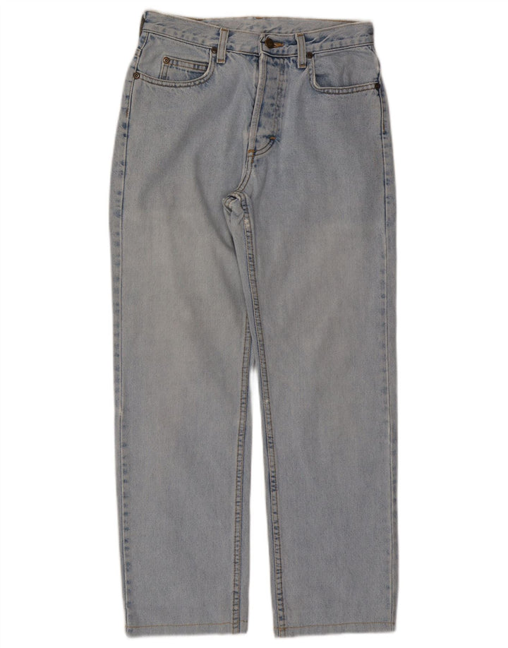 Jeans dritti da donna LEE W28 L27 in cotone blu