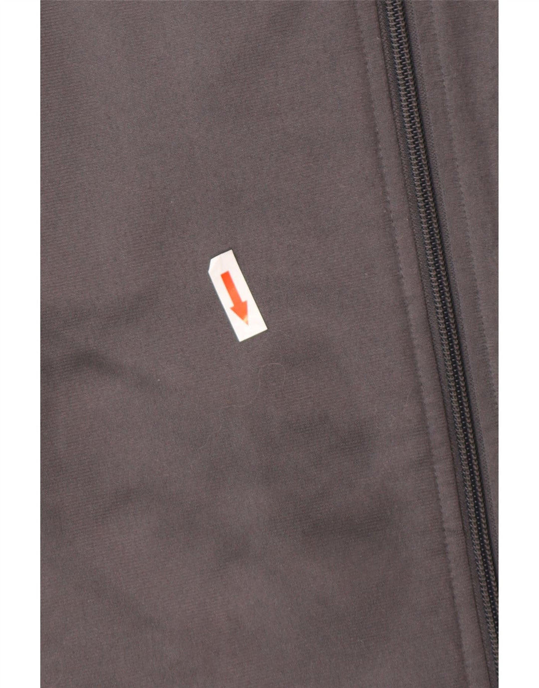 Giacca da ginnastica da uomo Reebok in poliestere grigio medio