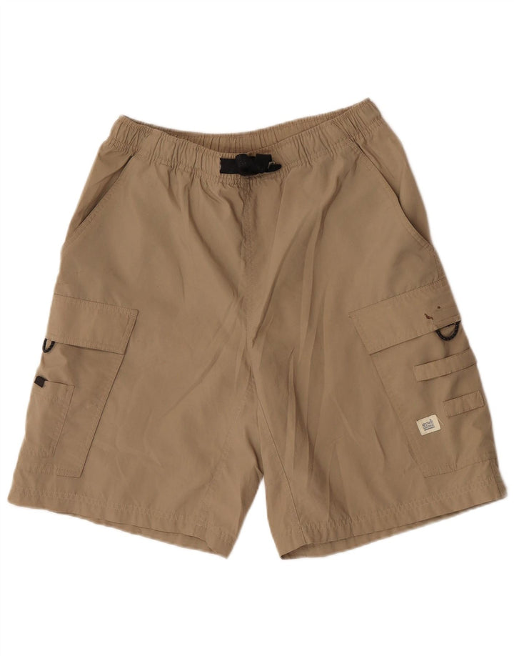 Pantaloncini cargo Nike da uomo UK 36/38 Small W29 Poliestere beige