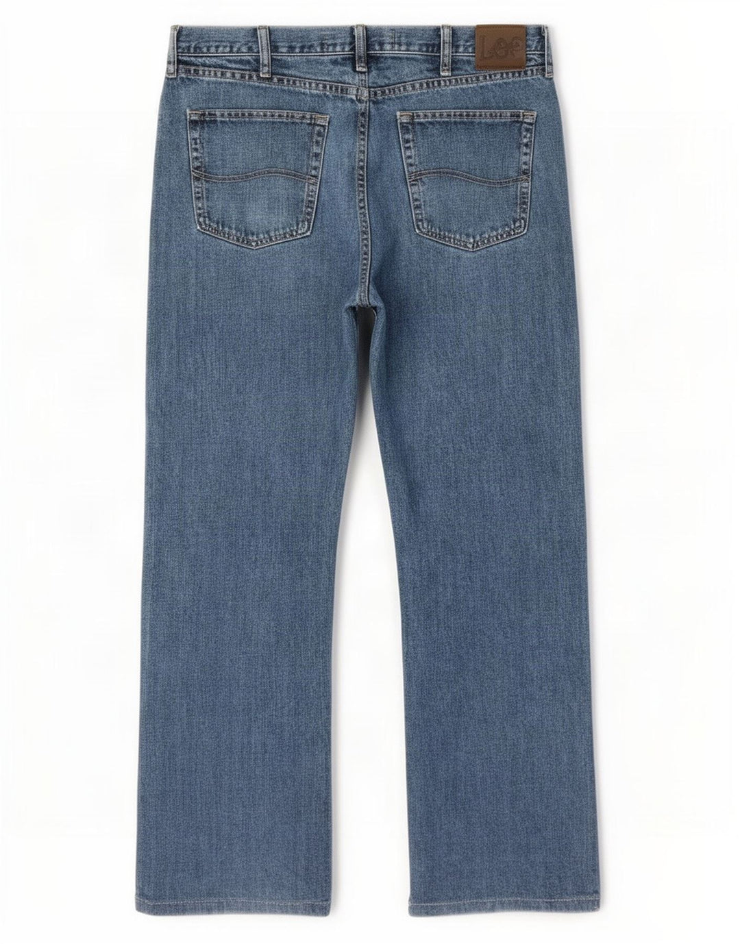 Jeans dritti Lee da uomo vestibilità regolare W36 L32 cotone blu