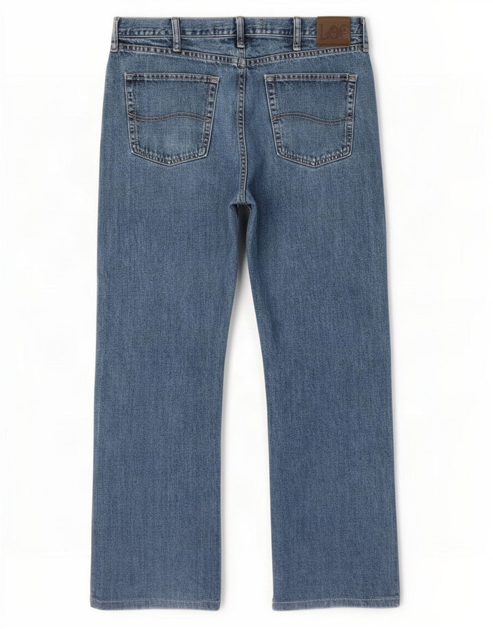 Jeans dritti Lee da uomo vestibilità regolare W36 L32 cotone blu