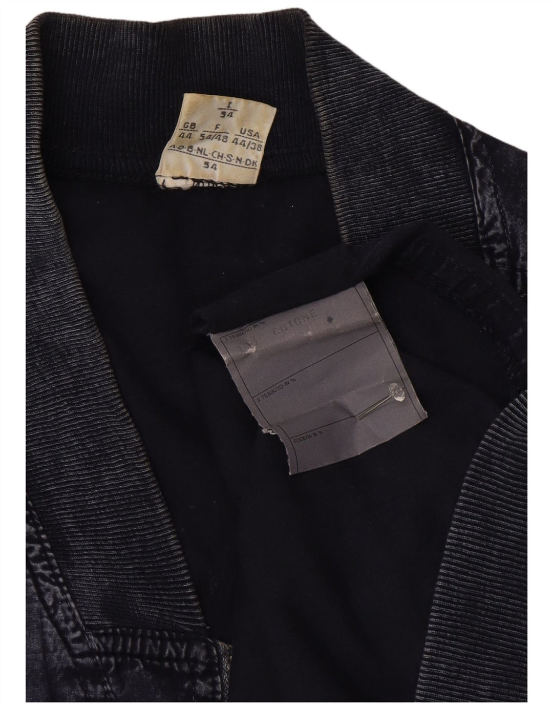 Giacca di jeans da uomo Belfe & Belfe UK 44 2XL Cotone blu navy
