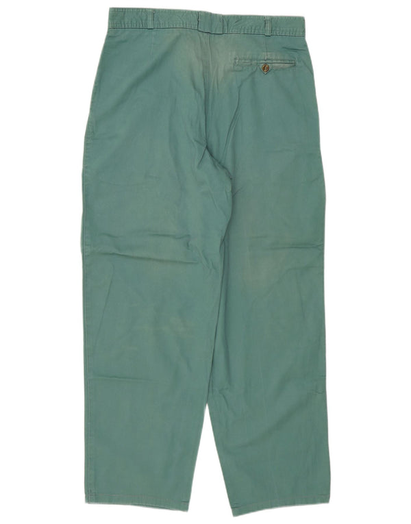 Pantaloni casual da uomo Globe Trotter IT 50 Large W34 L30 Cotone verde