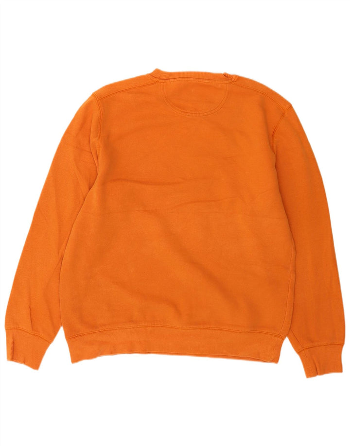 Felpa da uomo Izod in cotone arancione medio
