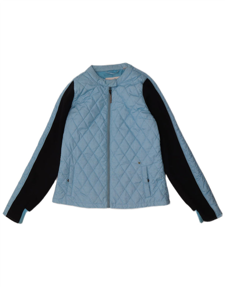 Giacca trapuntata da donna O'Neill UK 14 Large Blu Colourblock Poliestere