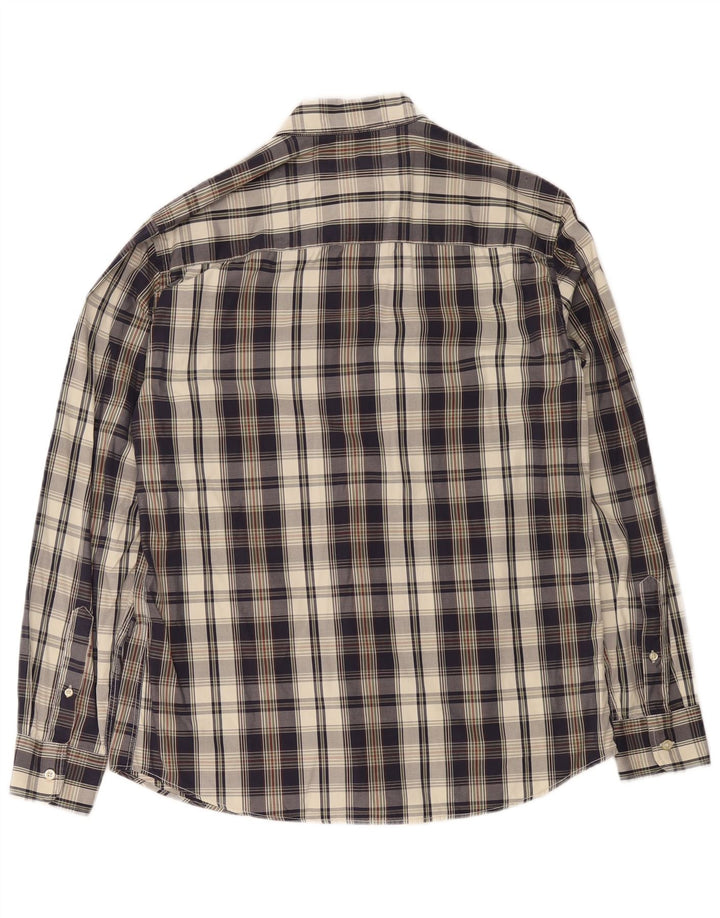 Camicia da uomo Henri Lloyd grande in cotone a quadri multicolore