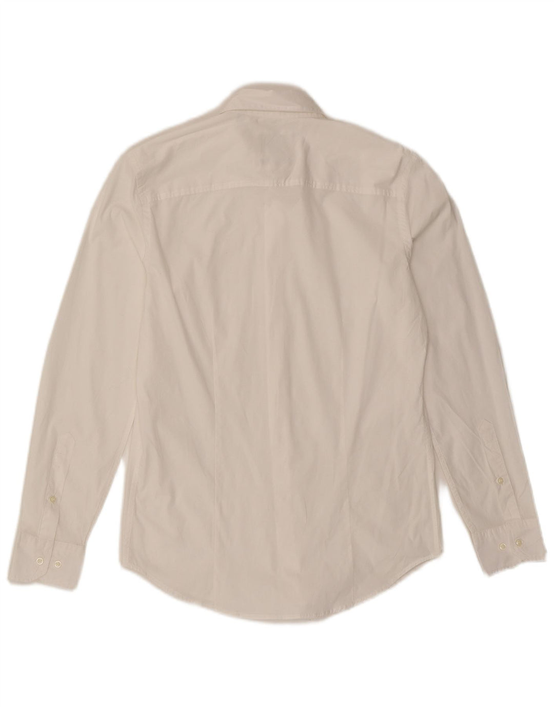 Camicia slim fit da uomo Sisley taglia 40 15 3/4 media bianca