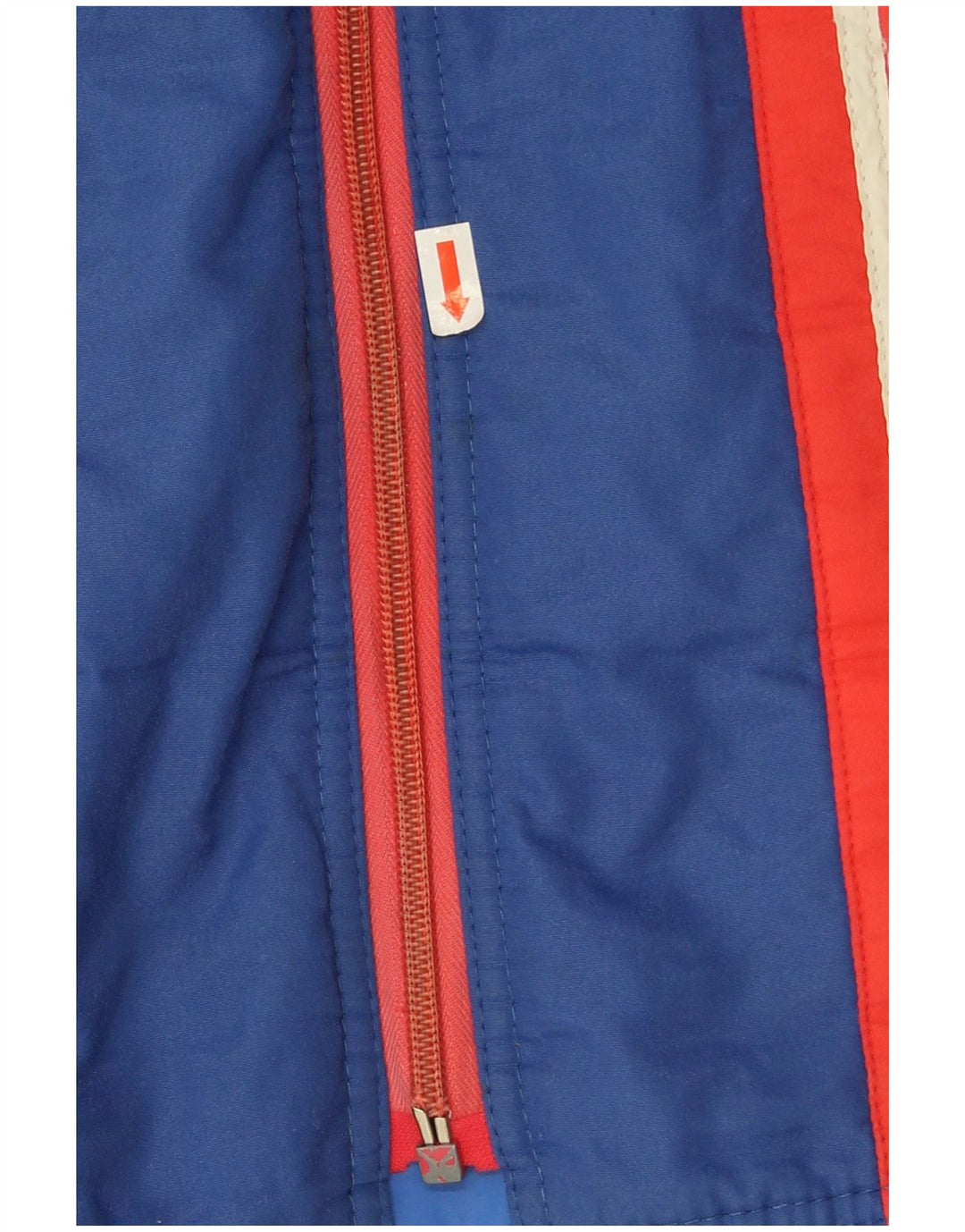 Giacca a vento da uomo Impidimpi UK 36 Small Poliammide a righe blu