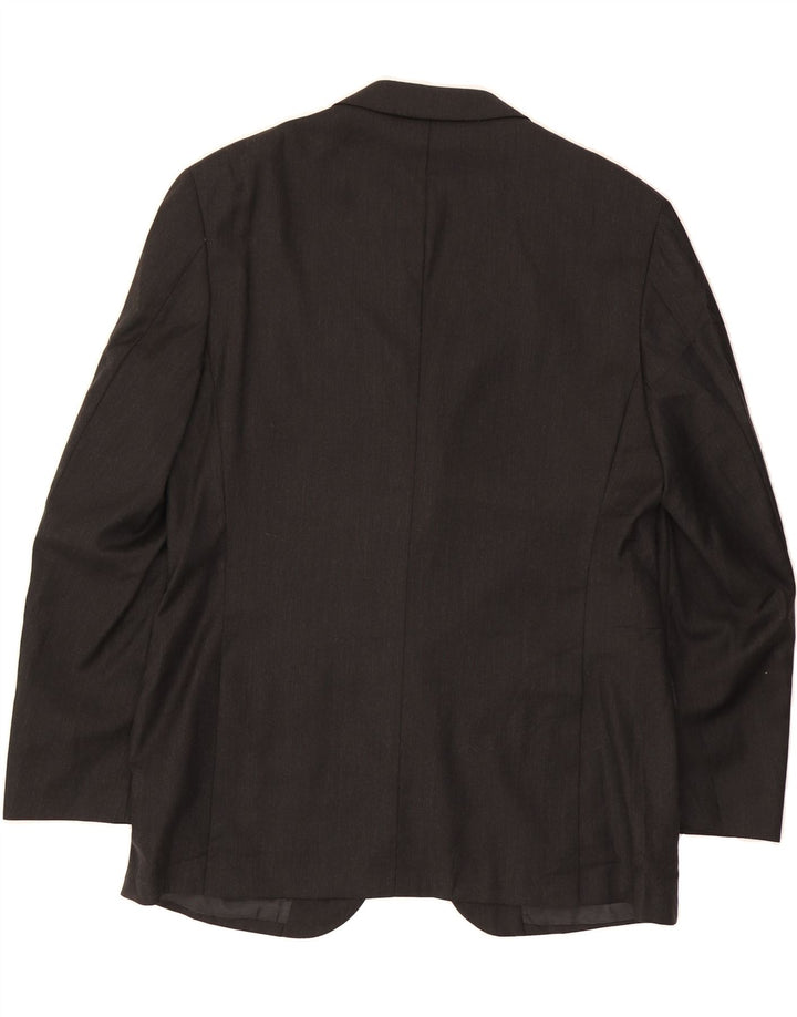 LORO PIANA Mens 3 Button Blazer Jacket UK 38 Medium Black Vintage Loro Piana and Second-Hand Loro Piana from Messina Hembry 