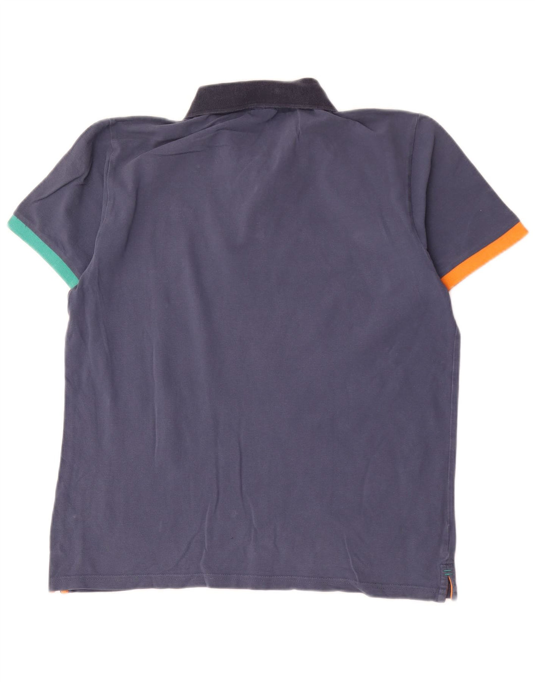 Polo da uomo North Sails in cotone color block medio blu navy