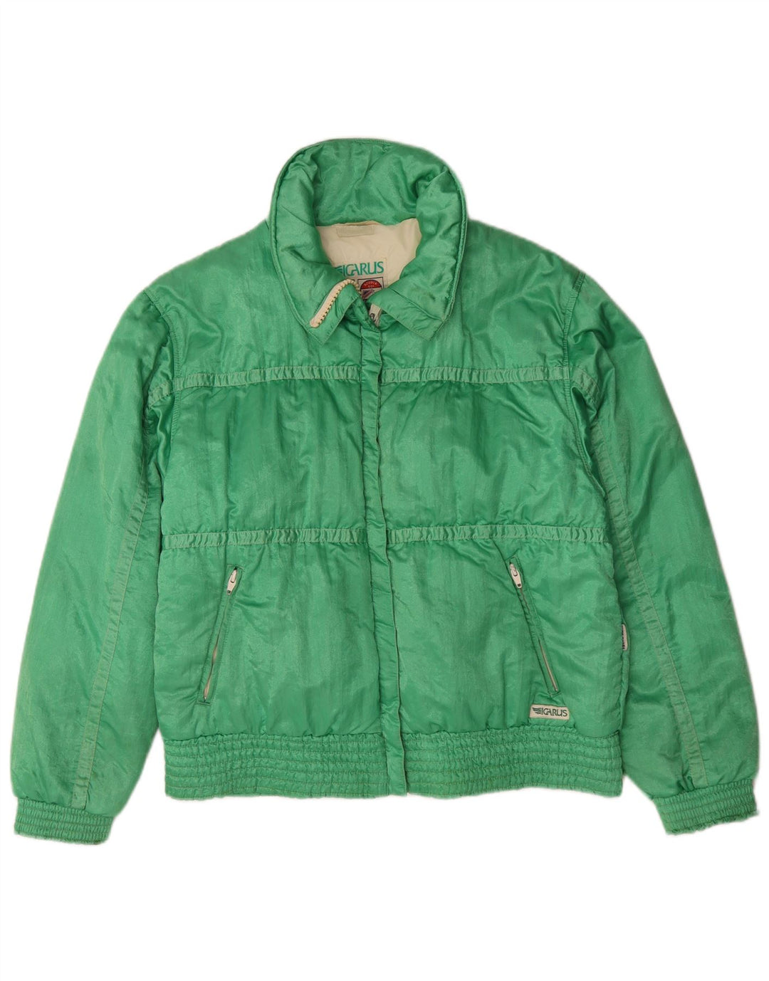 Giacca imbottita da donna Icarus UK 14 verde medio in poliammide