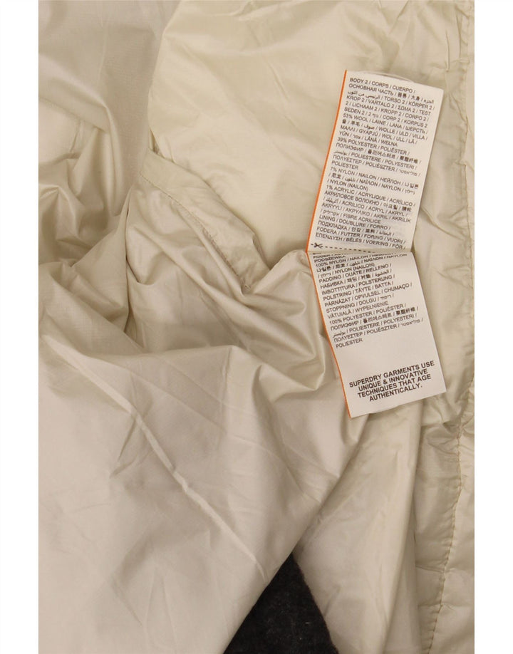 Giacca imbottita con cappuccio da donna Superdry UK 18 XL multicolore