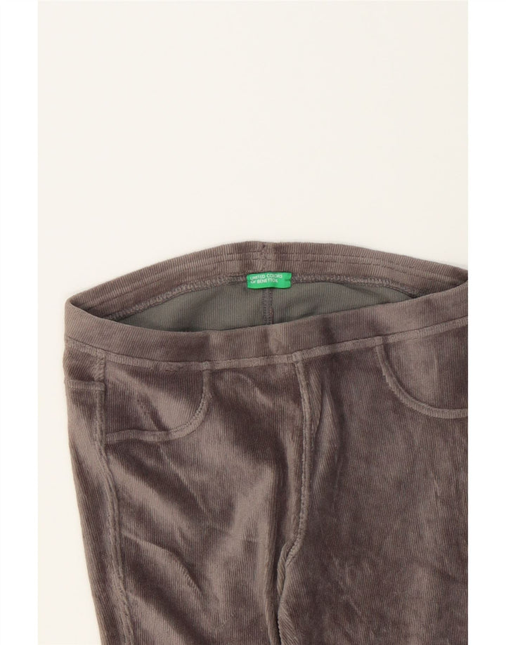 BENETTON Womens Leggings UK 12 Medium  Grey Vintage Benetton and Second-Hand Benetton from Messina Hembry 