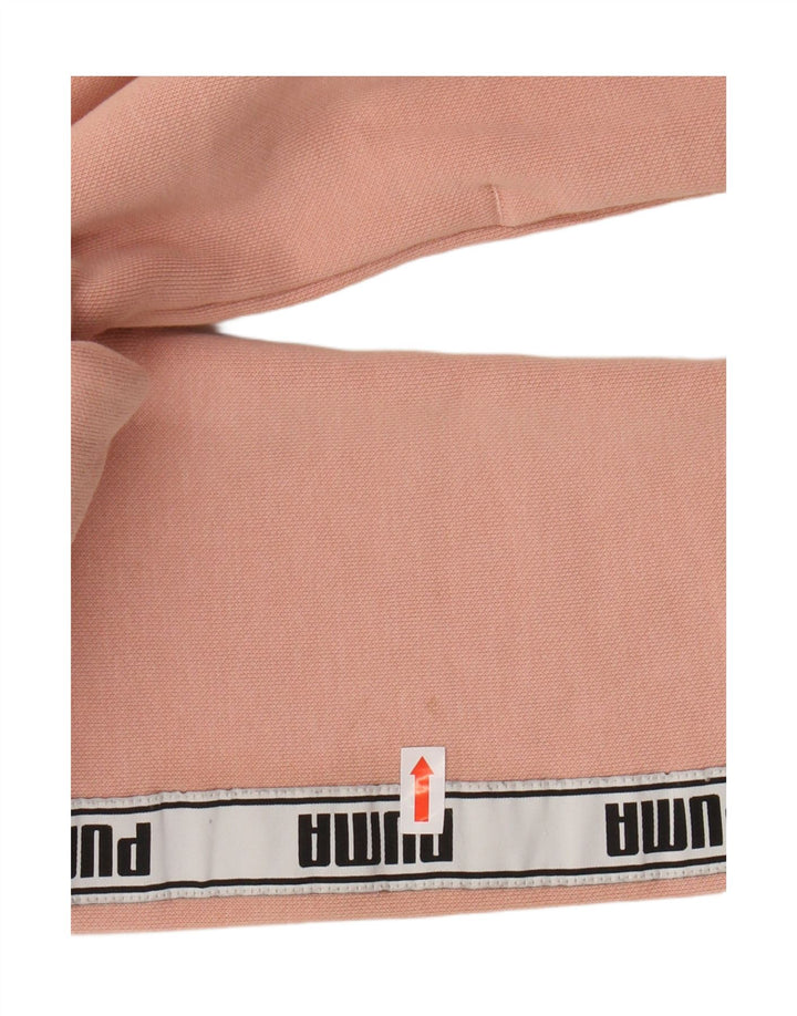 Giacca da ginnastica con grafica PUMA per ragazze 11-12 anni in cotone rosa