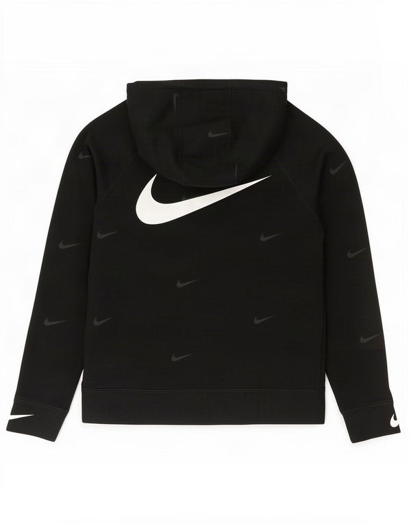 Felpa con cappuccio e zip Nike Graphic Standard Fit da ragazzo 13-14 anni XL Nera