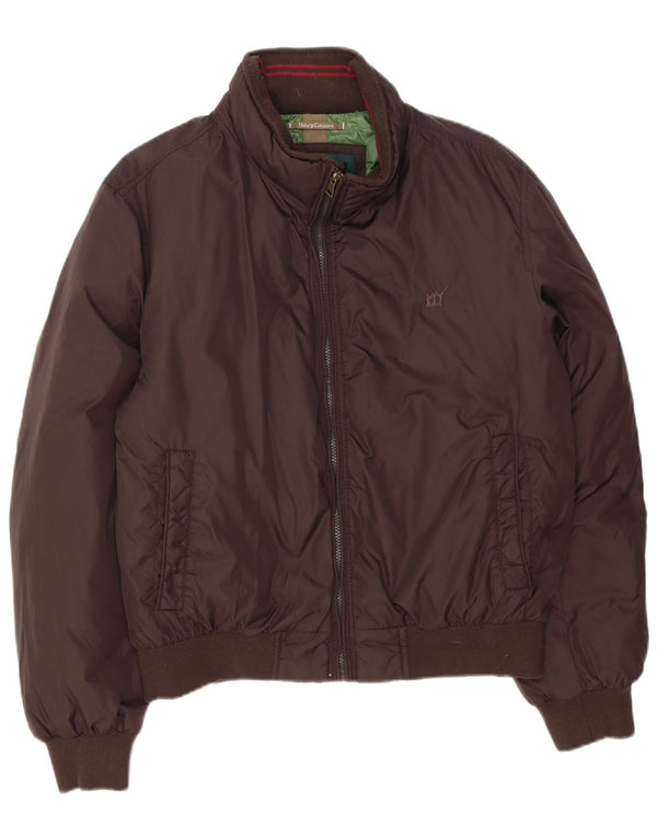 Giacca imbottita bomber da uomo Henry Cottons IT 54 2XL Poliammide marrone
