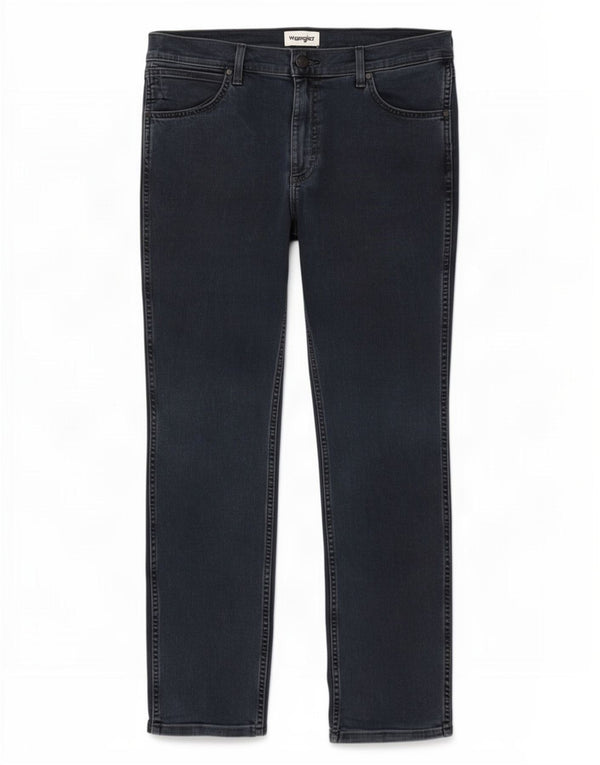 Jeans dritti da uomo Wrangler Greensboro W34 L32 cotone blu navy