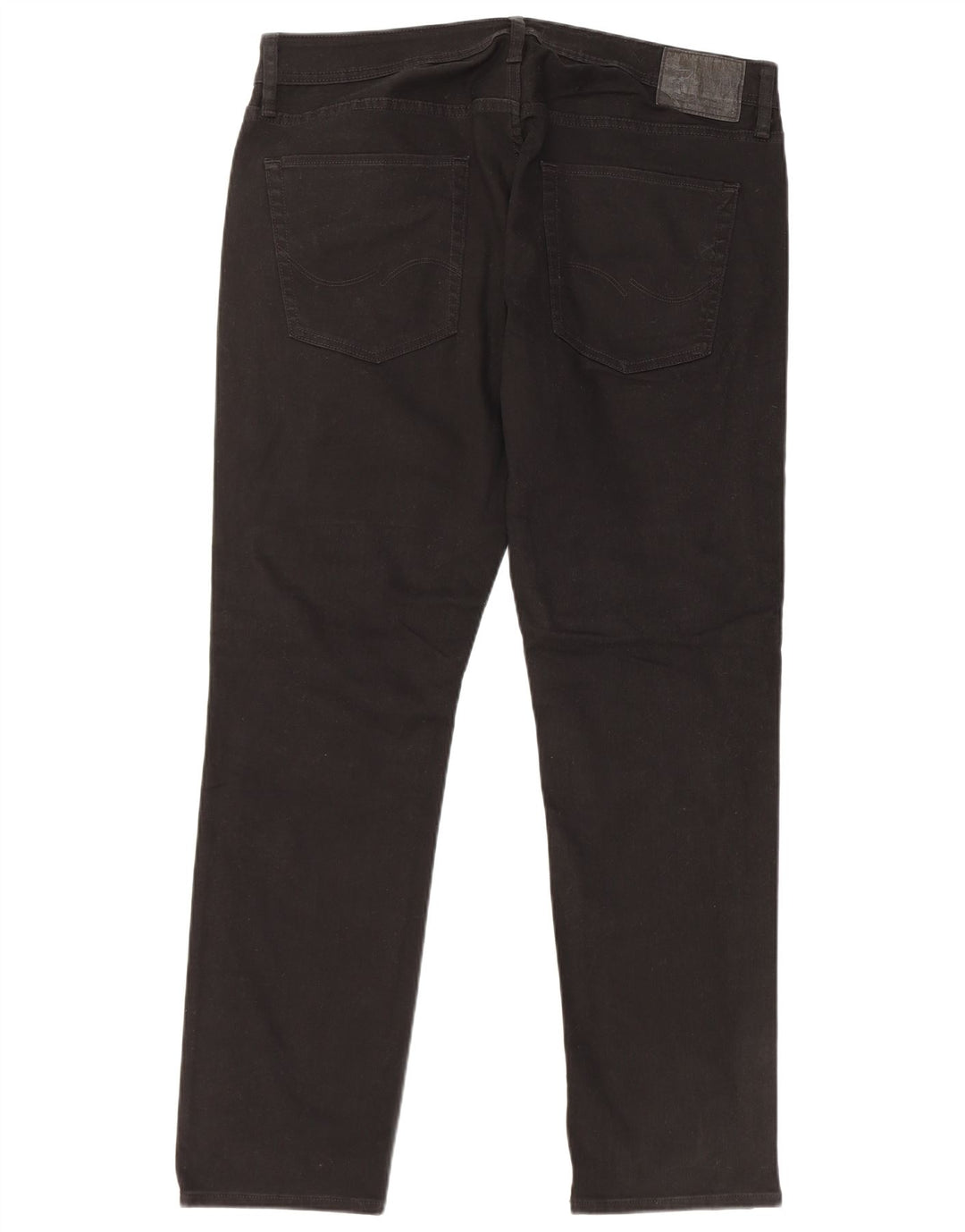 JACK & JONES Jeans Tim Slim da uomo W36 L32 cotone nero