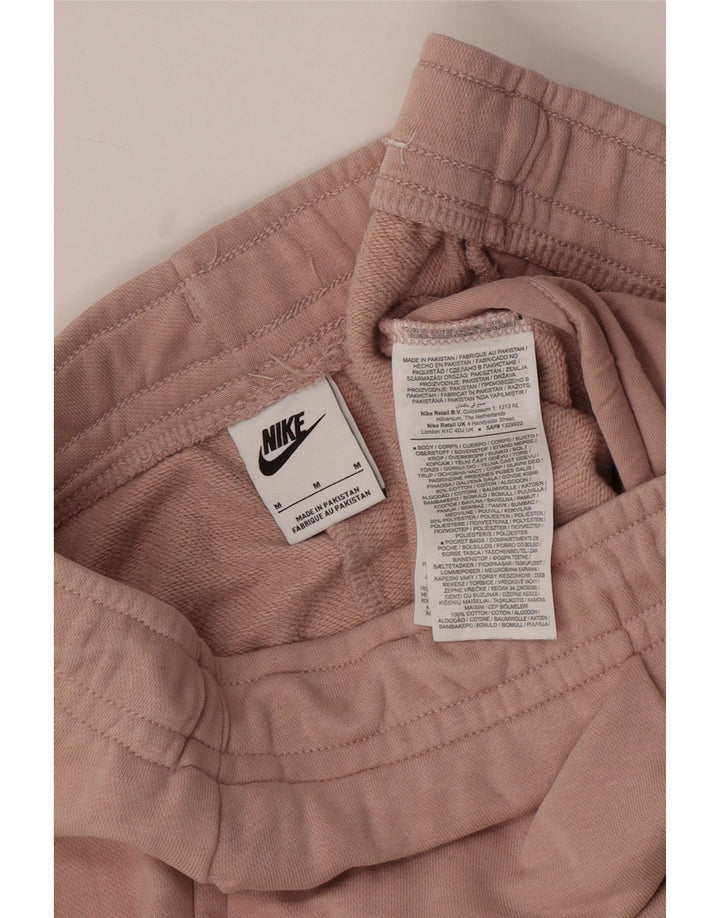 Pantaloni da tuta da donna NIKE Joggers UK 14 cotone rosa medio