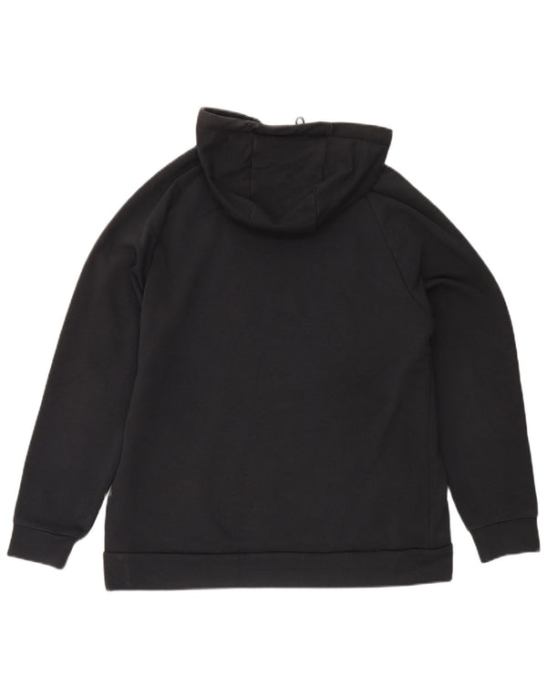 Maglia con cappuccio Nike Dri Fit Standard da uomo grande in cotone nero