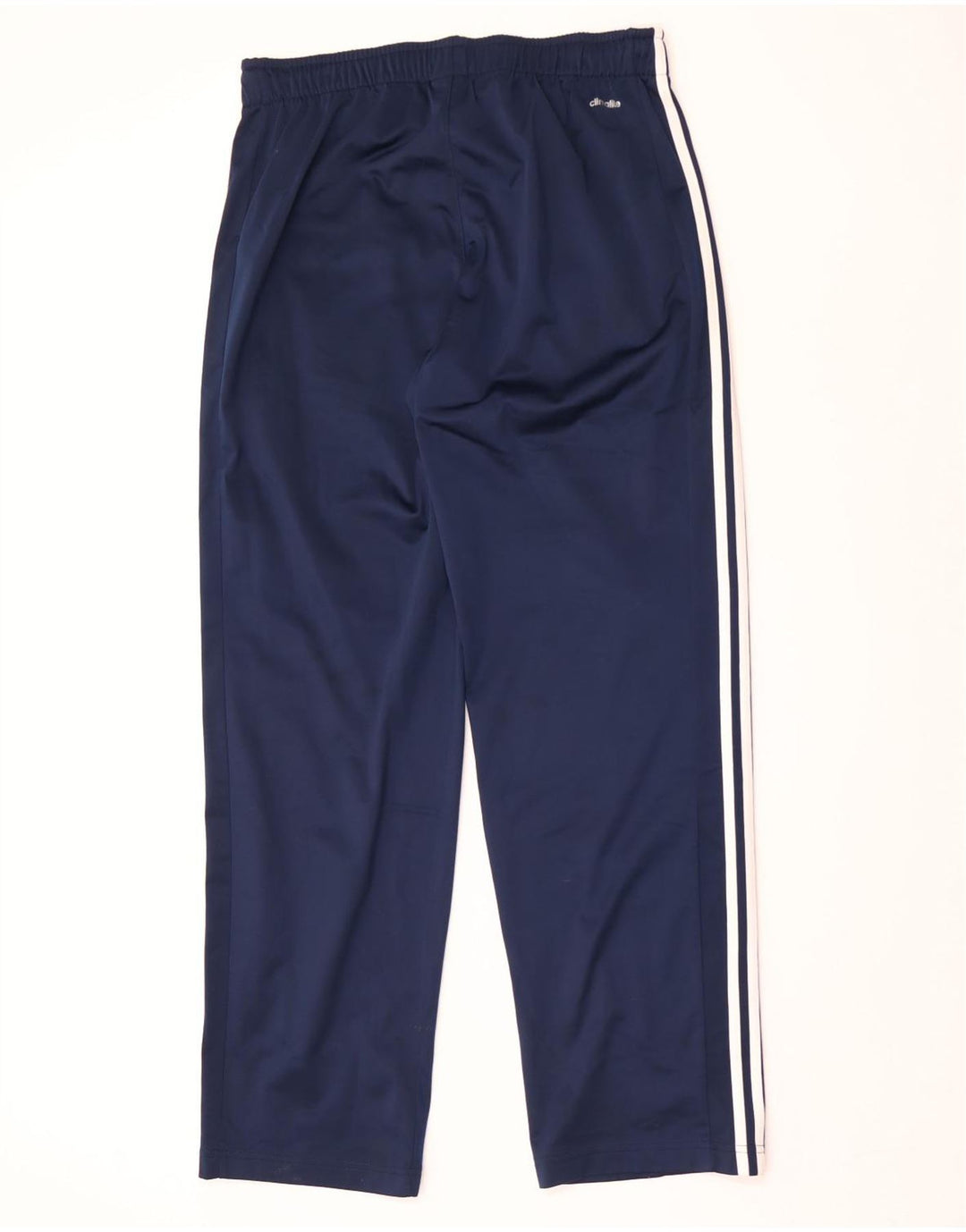 Pantaloni da tuta Adidas Climalite da uomo di grandi dimensioni in poliestere blu navy