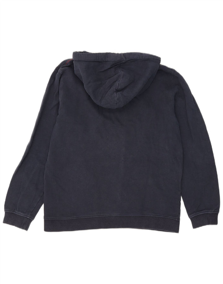 Maglione con cappuccio da uomo Jack & Jones grande in cotone blu navy
