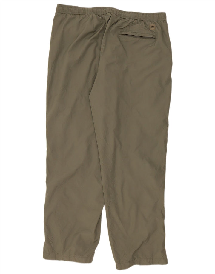 Pantaloni da tuta da uomo Izod grandi in poliestere kaki
