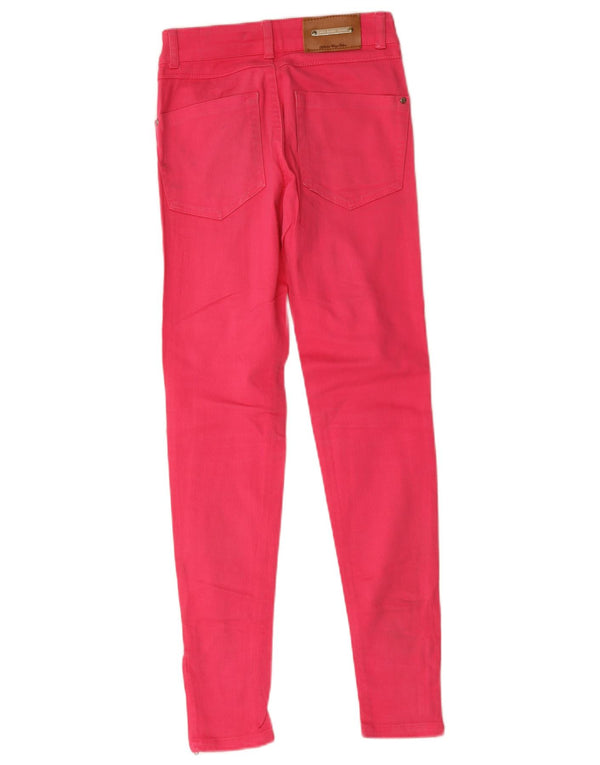 Jeans skinny da donna Zara EU 32 2XS W22 L28 Cotone rosa