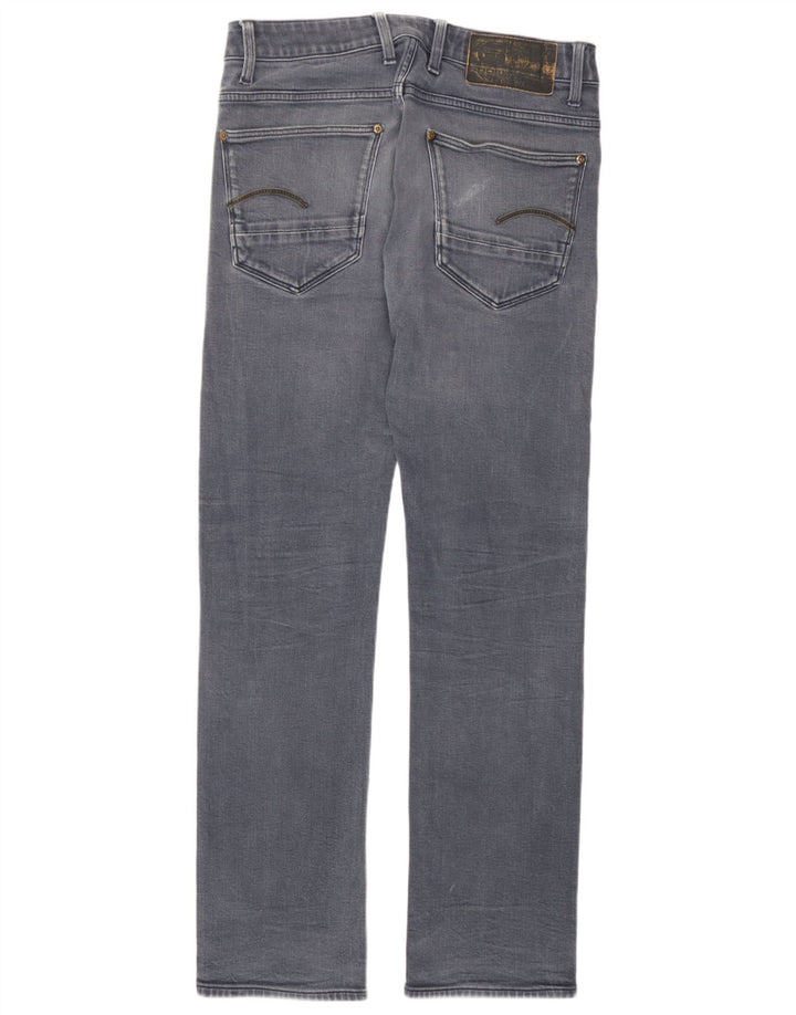Jeans dritti da uomo G-Star W30 L32 cotone grigio
